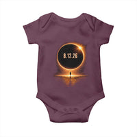Total Solar Eclipse 2026 Baby Onesie August 12th Totality Gift