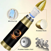 Total Solar Eclipse 2026 Bullet Tumbler August 12th Totality Gift