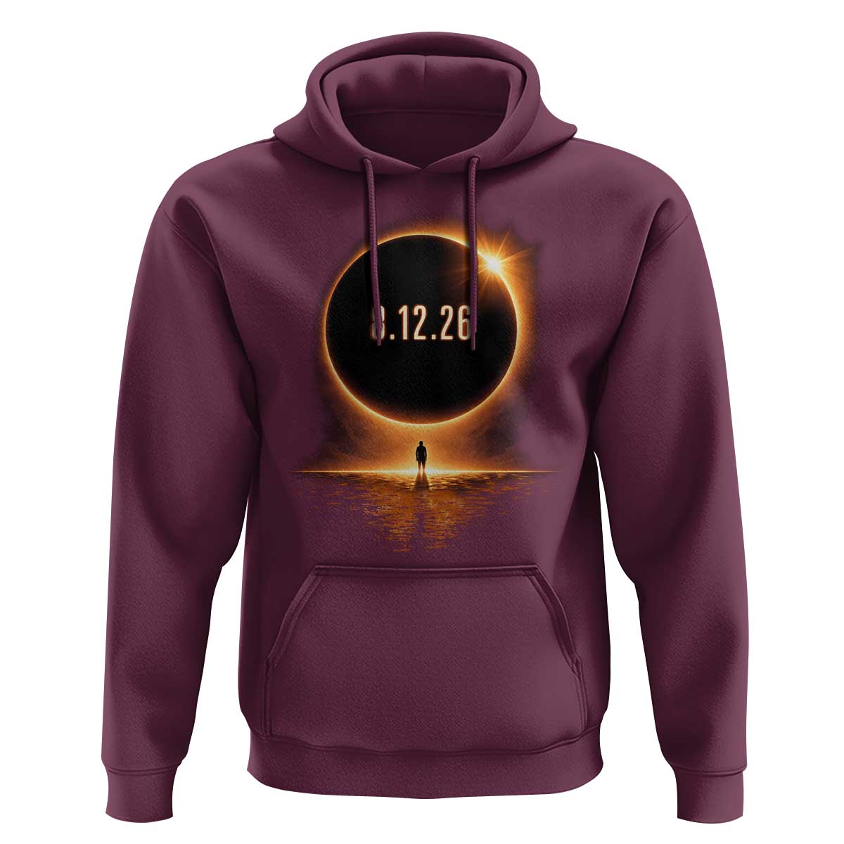 Total Solar Eclipse 2026 Hoodie August 12th Totality Gift
