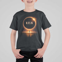 Total Solar Eclipse 2026 T Shirt For Kid August 12th Totality Gift