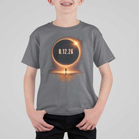 Total Solar Eclipse 2026 T Shirt For Kid August 12th Totality Gift