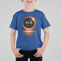 Total Solar Eclipse 2026 T Shirt For Kid August 12th Totality Gift