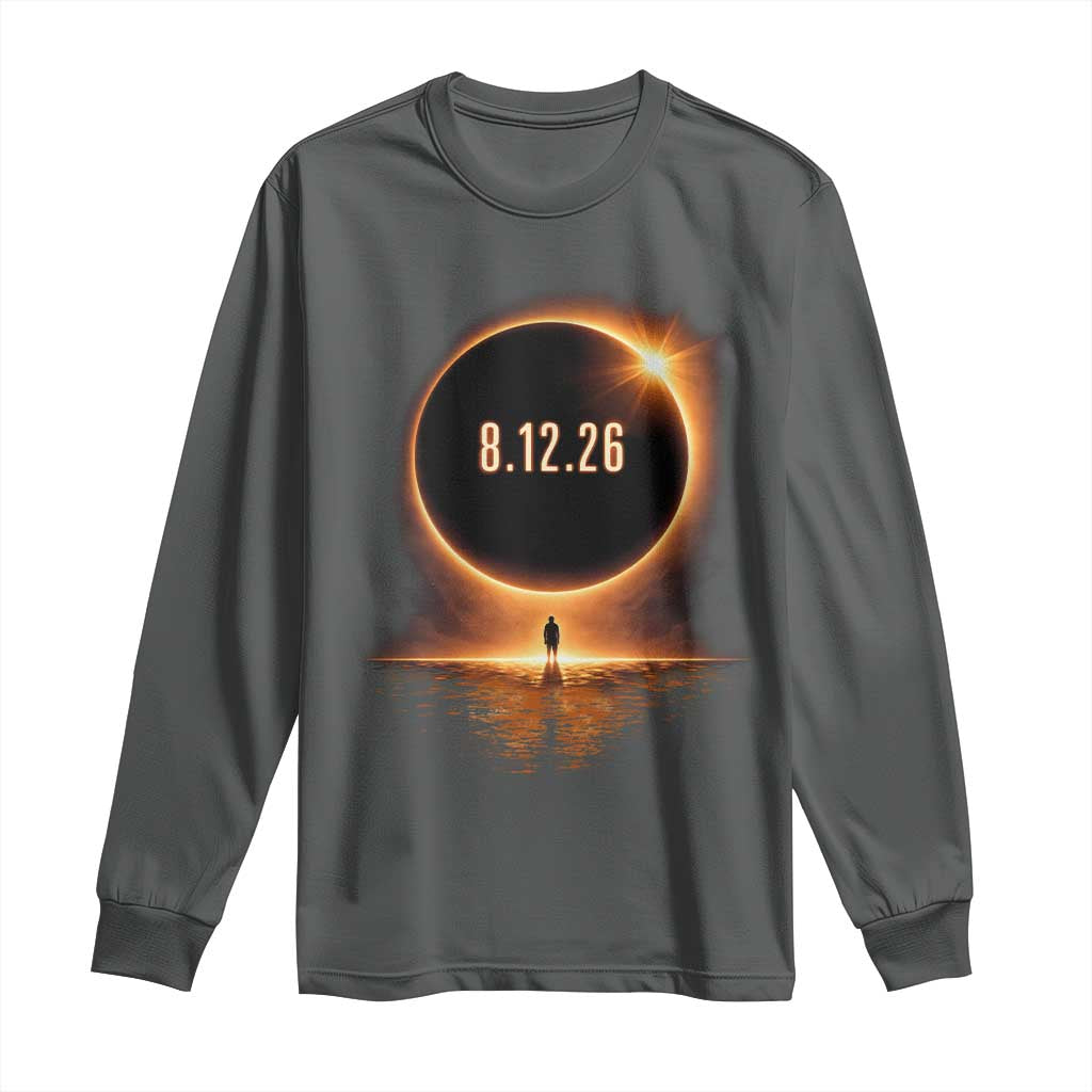 Total Solar Eclipse 2026 Long Sleeve Shirt August 12th Totality Gift