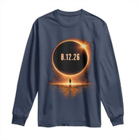 Total Solar Eclipse 2026 Long Sleeve Shirt August 12th Totality Gift
