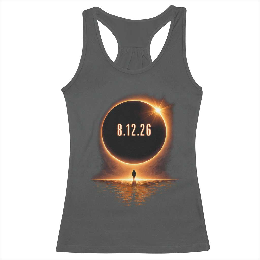 Total Solar Eclipse 2026 Racerback Tank Top August 12th Totality Gift