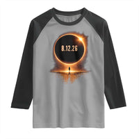 Total Solar Eclipse 2026 Raglan Shirt August 12th Totality Gift