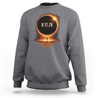 Total Solar Eclipse 2026 Sweatshirt August 12th Totality Gift