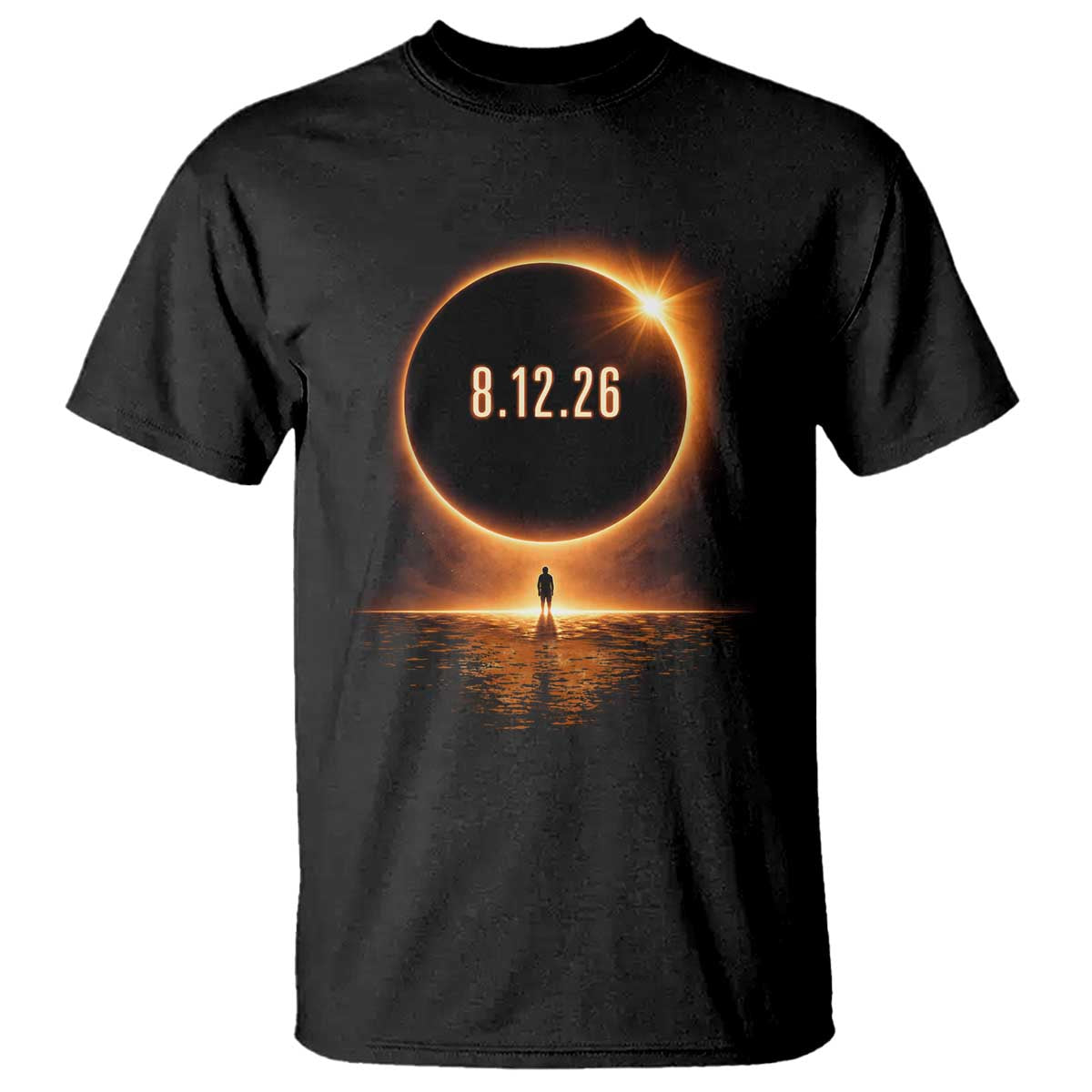 Total Solar Eclipse 2026 T Shirt August 12th Totality Gift