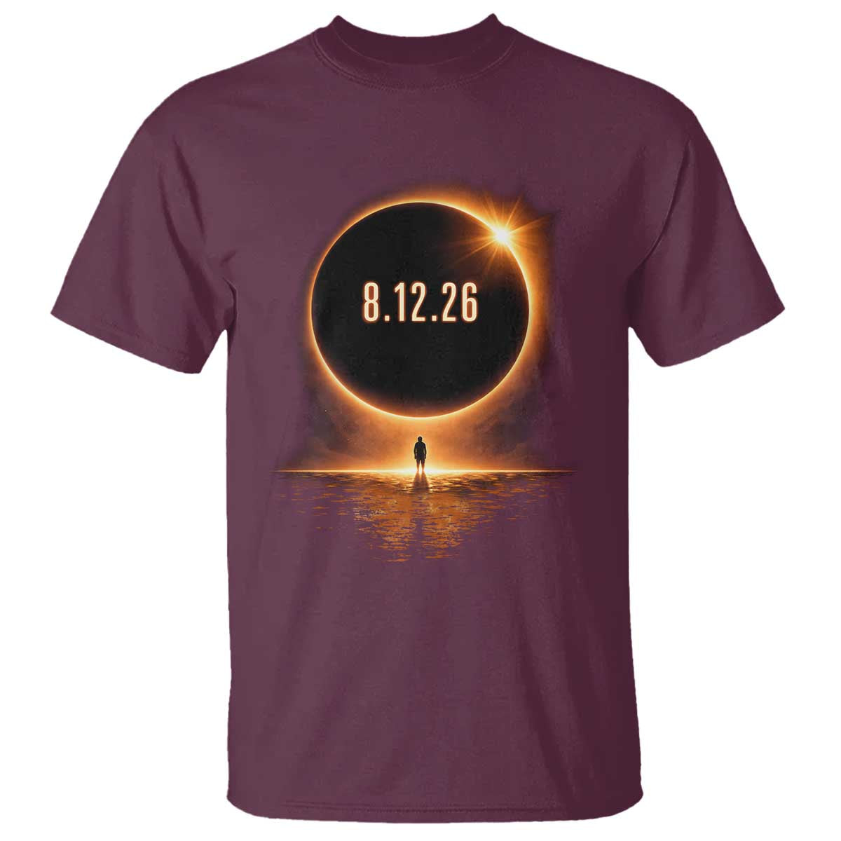 Total Solar Eclipse 2026 T Shirt August 12th Totality Gift