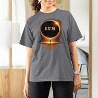 Total Solar Eclipse 2026 T Shirt For Women August 12th Totality Gift