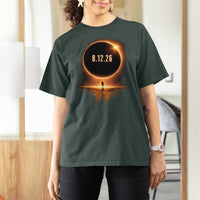 Total Solar Eclipse 2026 T Shirt For Women August 12th Totality Gift