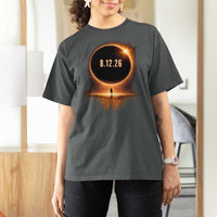 Total Solar Eclipse 2026 T Shirt For Women August 12th Totality Gift