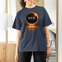 Total Solar Eclipse 2026 T Shirt For Women August 12th Totality Gift