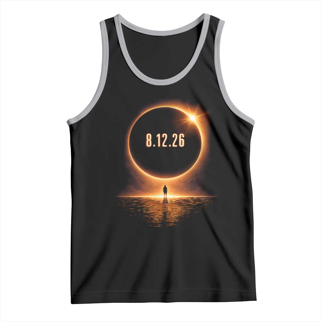 Total Solar Eclipse 2026 Tank Top August 12th Totality Gift