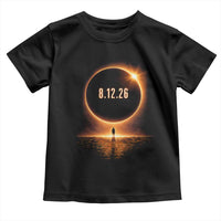Total Solar Eclipse 2026 Toddler T Shirt August 12th Totality Gift