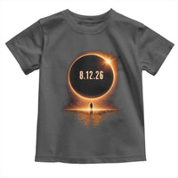 Total Solar Eclipse 2026 Toddler T Shirt August 12th Totality Gift