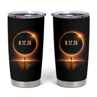 Total Solar Eclipse 2026 Tumbler Cup August 12th Totality Gift