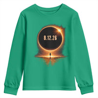 Total Solar Eclipse 2026 Youth Sweatshirt August 12th Totality Gift