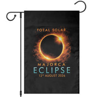 Total Solar Eclipse Garden Flag 12th August 2026 Majorca Totality