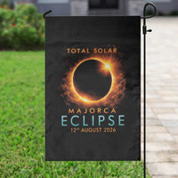 Total Solar Eclipse Garden Flag 12th August 2026 Majorca Totality
