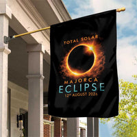 Total Solar Eclipse Garden Flag 12th August 2026 Majorca Totality