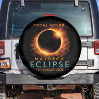 Total Solar Eclipse Spare Tire Cover 12th August 2026 Majorca Totality