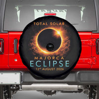 Total Solar Eclipse Spare Tire Cover 12th August 2026 Majorca Totality