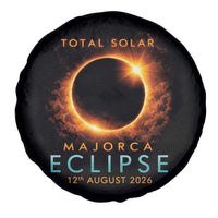 Total Solar Eclipse Spare Tire Cover 12th August 2026 Majorca Totality