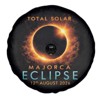 Total Solar Eclipse Spare Tire Cover 12th August 2026 Majorca Totality