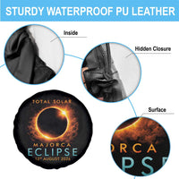 Total Solar Eclipse Spare Tire Cover 12th August 2026 Majorca Totality