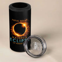 Total Solar Eclipse 4 in 1 Can Cooler Tumbler 12th August 2026 Majorca Totality
