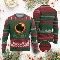 Total Solar Eclipse Ugly Christmas Sweater 12th August 2026 Majorca Totality