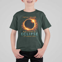 Total Solar Eclipse T Shirt For Kid 12th August 2026 Majorca Totality