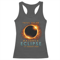 Total Solar Eclipse Racerback Tank Top 12th August 2026 Majorca Totality