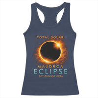 Total Solar Eclipse Racerback Tank Top 12th August 2026 Majorca Totality