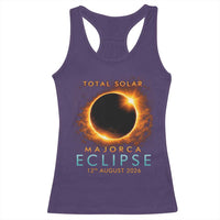 Total Solar Eclipse Racerback Tank Top 12th August 2026 Majorca Totality