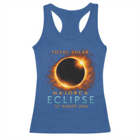 Total Solar Eclipse Racerback Tank Top 12th August 2026 Majorca Totality