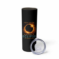 Total Solar Eclipse Skinny Tumbler 12th August 2026 Majorca Totality