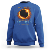 Total Solar Eclipse Sweatshirt 12th August 2026 Majorca Totality