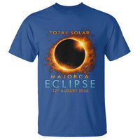 Total Solar Eclipse T Shirt 12th August 2026 Majorca Totality