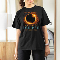 Total Solar Eclipse T Shirt For Women 12th August 2026 Majorca Totality