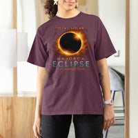 Total Solar Eclipse T Shirt For Women 12th August 2026 Majorca Totality