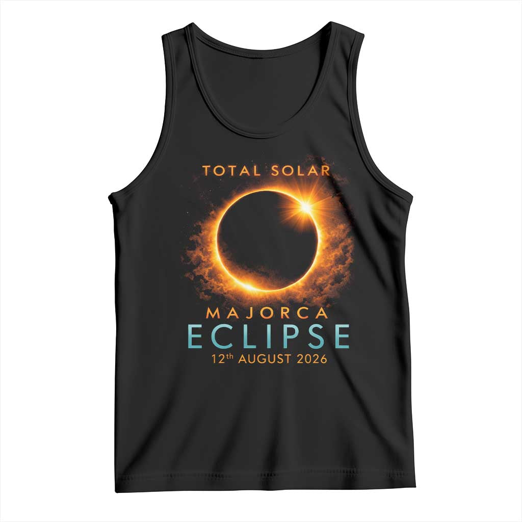 Total Solar Eclipse Tank Top 12th August 2026 Majorca Totality