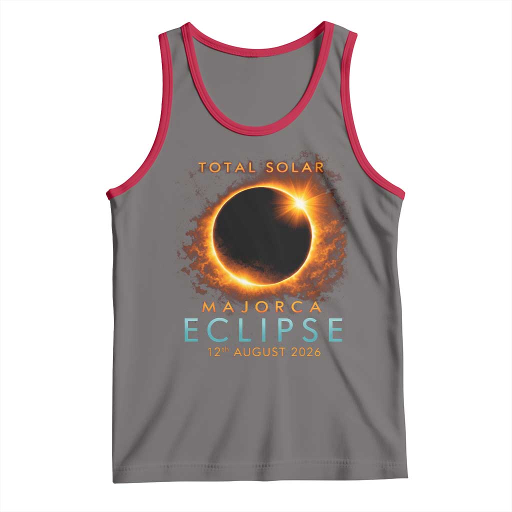 Total Solar Eclipse Tank Top 12th August 2026 Majorca Totality