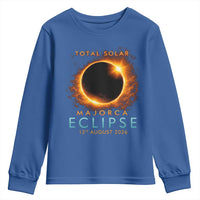 Total Solar Eclipse Youth Sweatshirt 12th August 2026 Majorca Totality