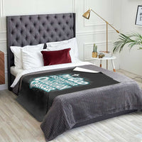 My God is Stronger Than Ovarian Cancer Throw Blanket