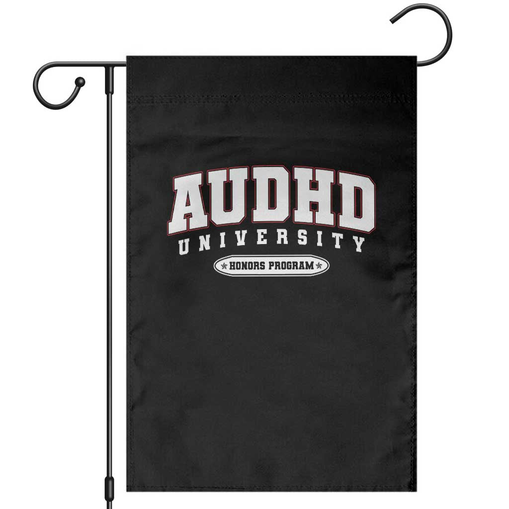 AUDHD Garden Flag Neurodivergent ADHD Autism Awareness Neurotypical Gift