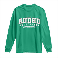 AUDHD Long Sleeve Shirt Neurodivergent ADHD Autism Awareness Neurotypical Gift