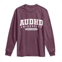 AUDHD Long Sleeve Shirt Neurodivergent ADHD Autism Awareness Neurotypical Gift