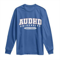 AUDHD Long Sleeve Shirt Neurodivergent ADHD Autism Awareness Neurotypical Gift